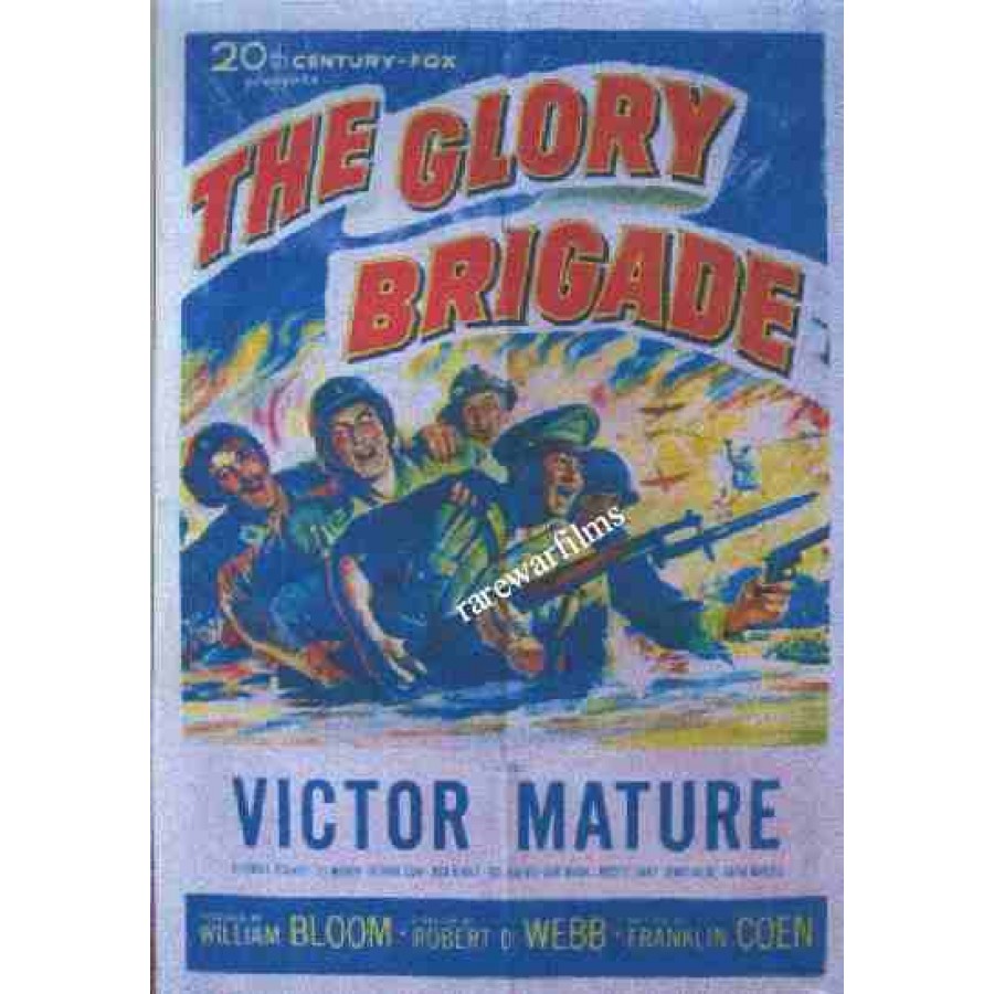 THE GLORY BRIGADE  1953 Victor Mature
